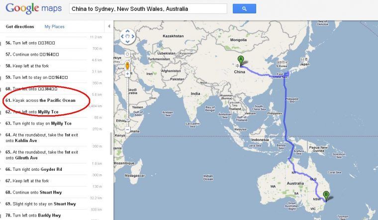 Google Maps per Barche e Navi! Speculazione o realtà?