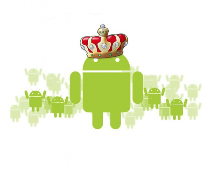 Android sul 75% dei dispositivi mondiali!