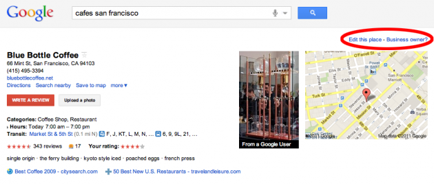 Azienda locale, Google Places ti localizza meglio…