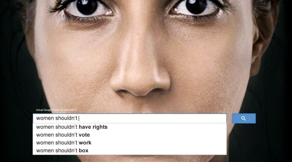 La Campagna di UN Women, i suggerimenti di Google