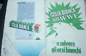 Campanga stampa Golia Bianca-WWF (1993)