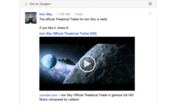 Hot Post su Google+ Hot Post su Google+